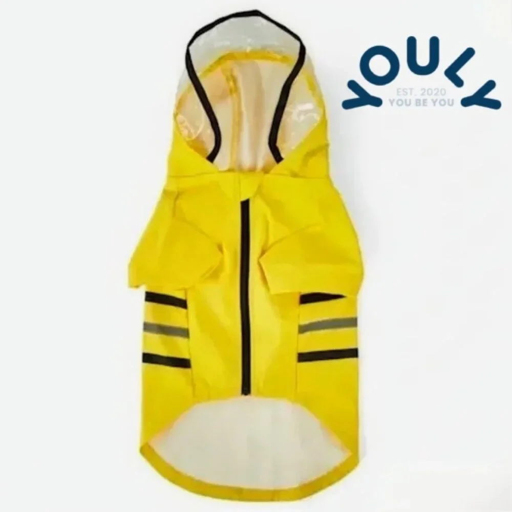 Youly Reflective Dog Rain Jacket, Sz XXL, NWT - Picture 1 of 6